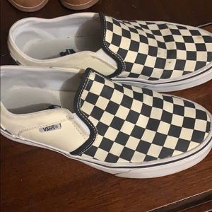 Checkered vans